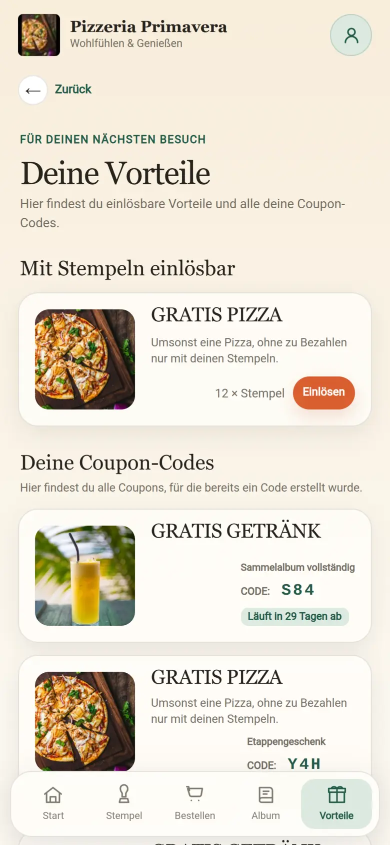 Coupons und Vorteile in LokalBonus